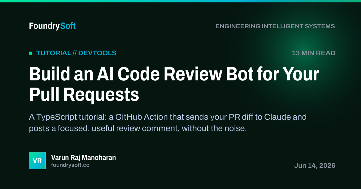 Build an AI Code Review Bot for Your Pull Requests