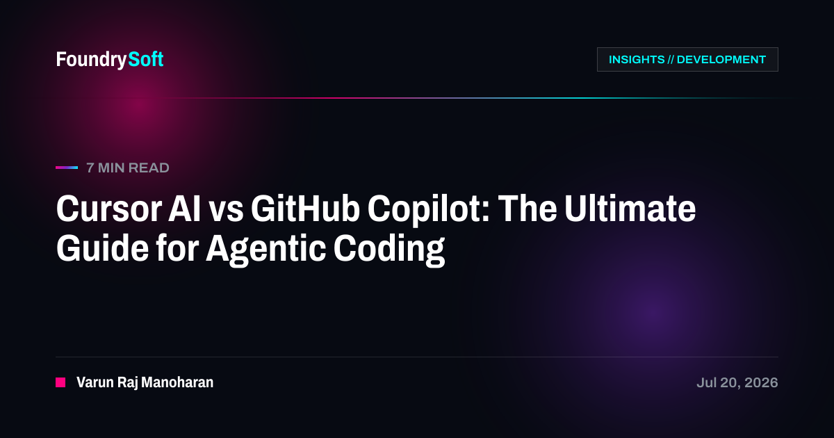 Cursor AI vs GitHub Copilot: The Ultimate Guide for Agentic Coding