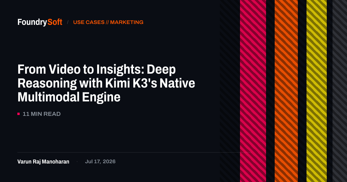 From Video to Insights: Deep Reasoning with Kimi K3's Native Multimodal Engine