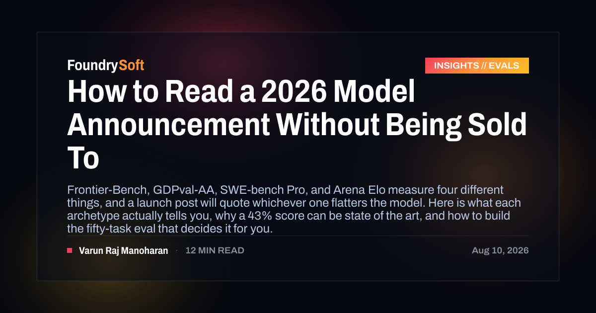 How to Read a 2026 Model Announcement Without Being Sold To